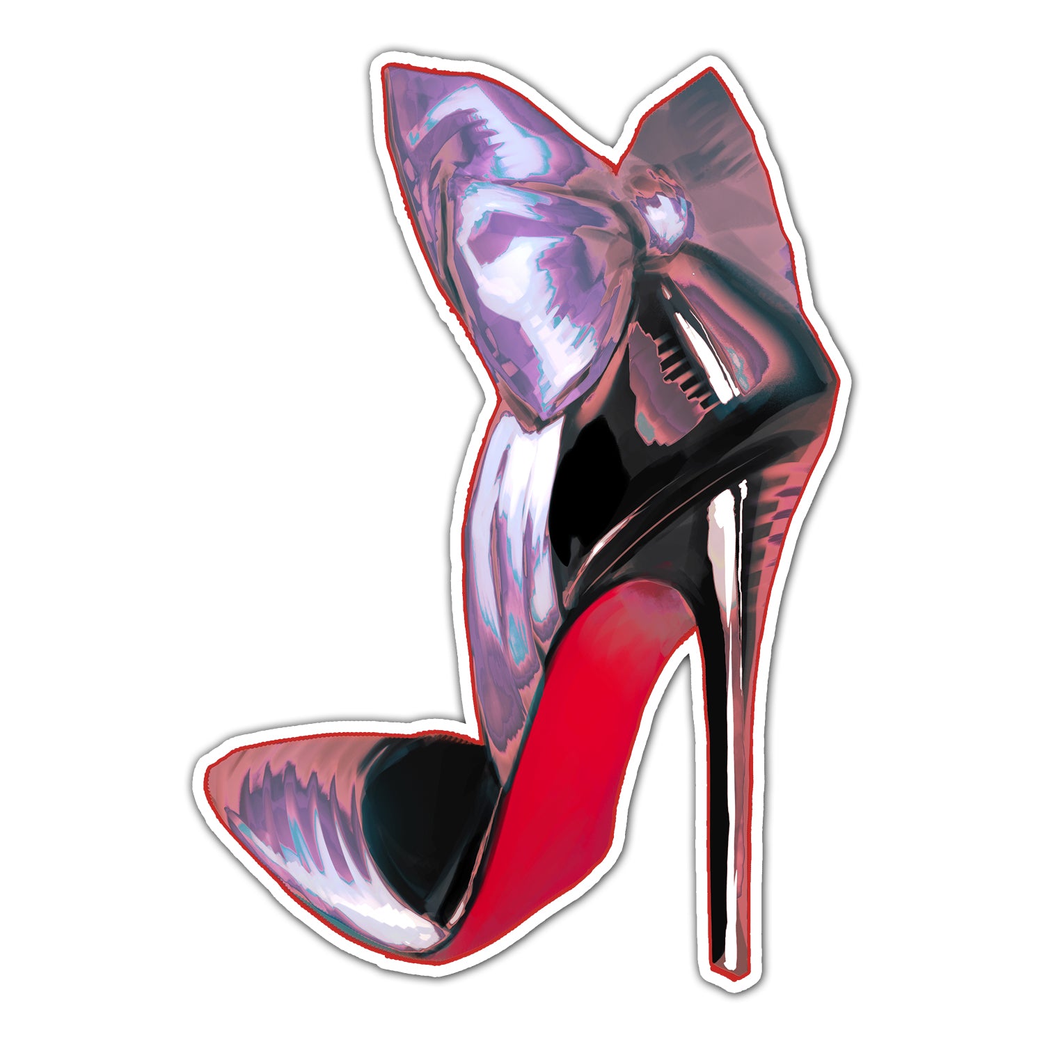 SILK HEEL MINI STICKER (NO BACKGROUND) – SOZOMAIKA