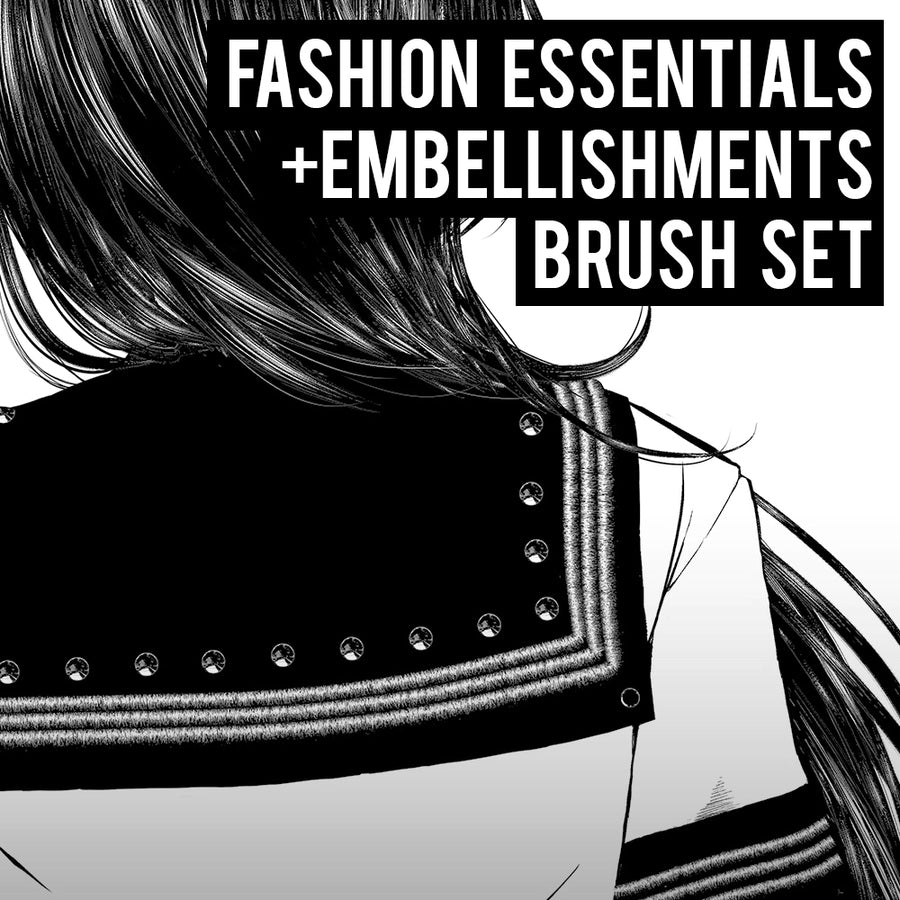 FASHION ESSENTIALS AND EMBELLISHMENTS | CLIP STUDIO PAINT