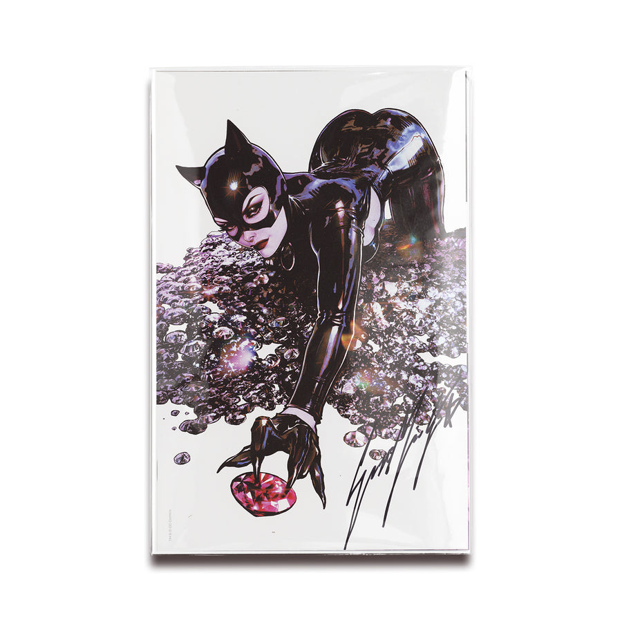 DC Catwoman #39 Sozomaika 1:25 Ratio Reprint Card Stock Variant Cover Signed