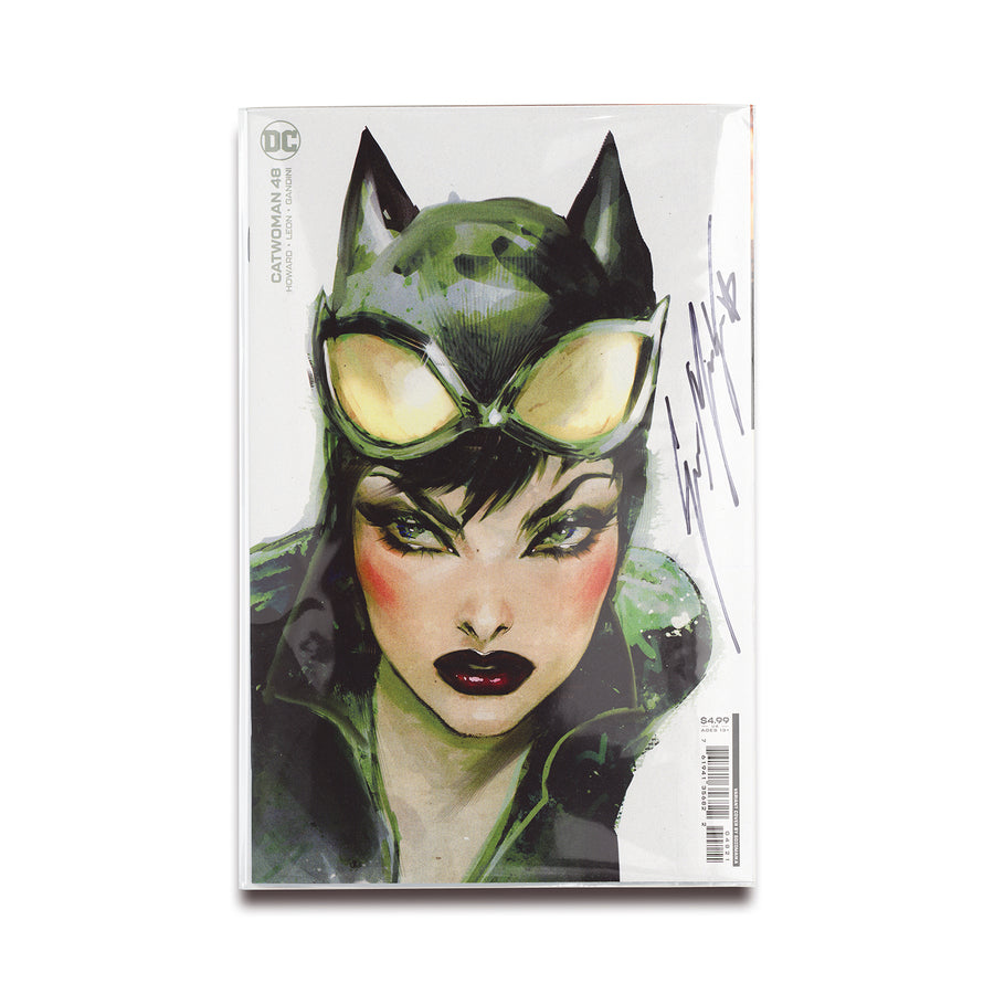 Catwoman #48 CVR B Sozomaika Card Stock Variant Cover Signed