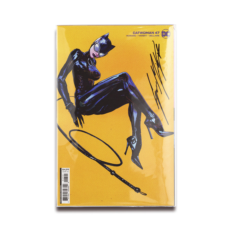 Catwoman #47 CVR B Sozomaika Card Stock Variant Cover Signed