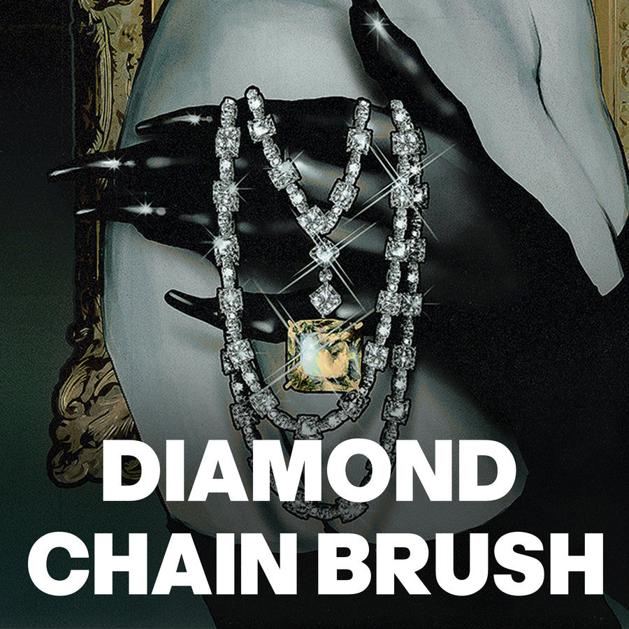 FREE DIAMOND CHAIN BRUSH | CLIP STUDIO PAINT