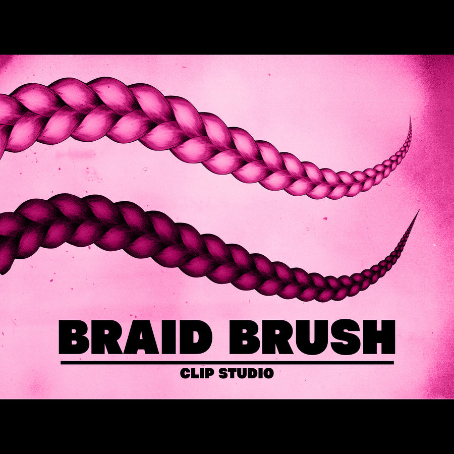 BRAID BRUSH | CLIP STUDIO PAINT