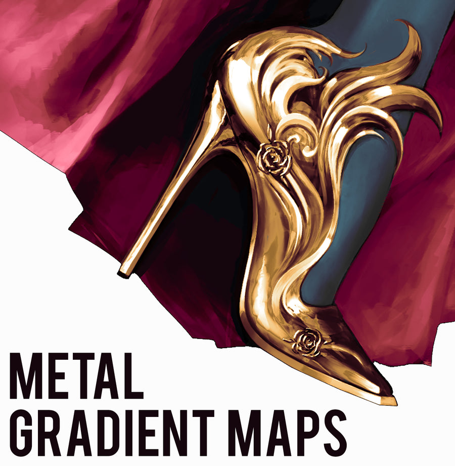 METAL GRADIENT MAPS | PHOTOSHOP