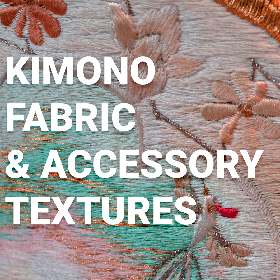 KIMONO FABRIC & ACCESSORY TEXTURES