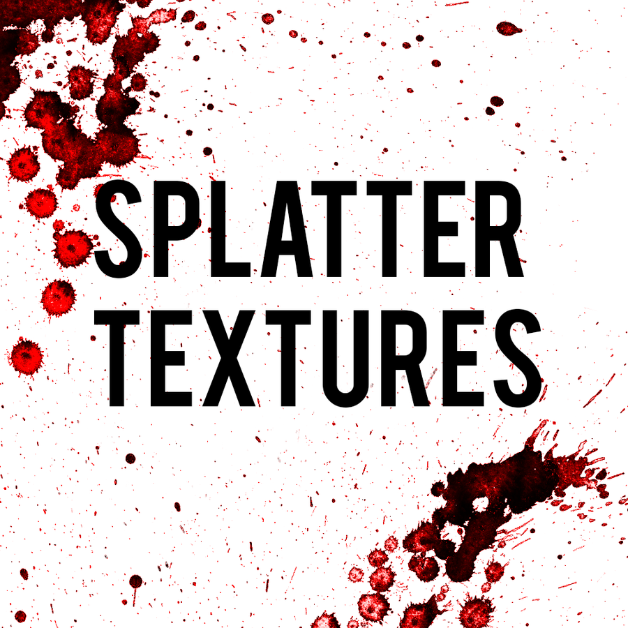 FREE SPLATTER TEXTURES