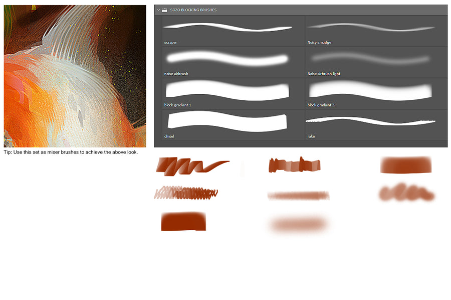 BLOCKING BRUSHES | PHOTOSHOP
