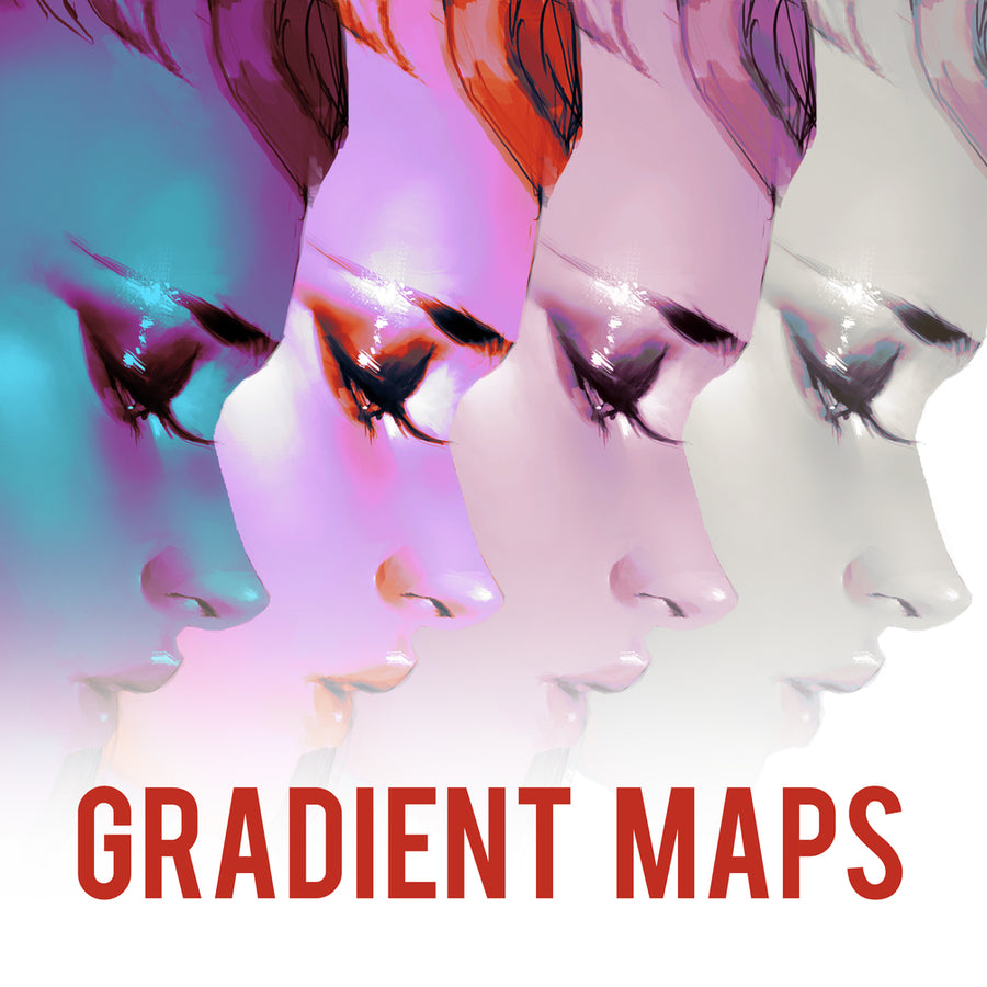 4 PHOTOSHOP GRADIENT MAPS