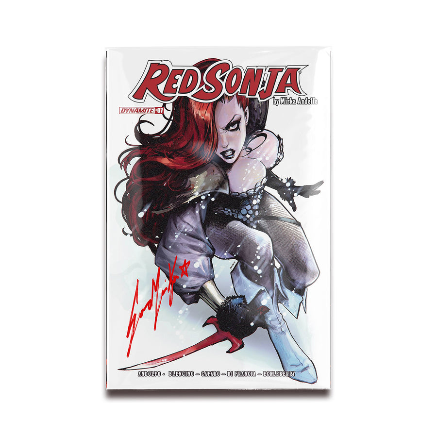 Red Sonja #7 CVR Variant Cover by Sozomaika Dynamite
