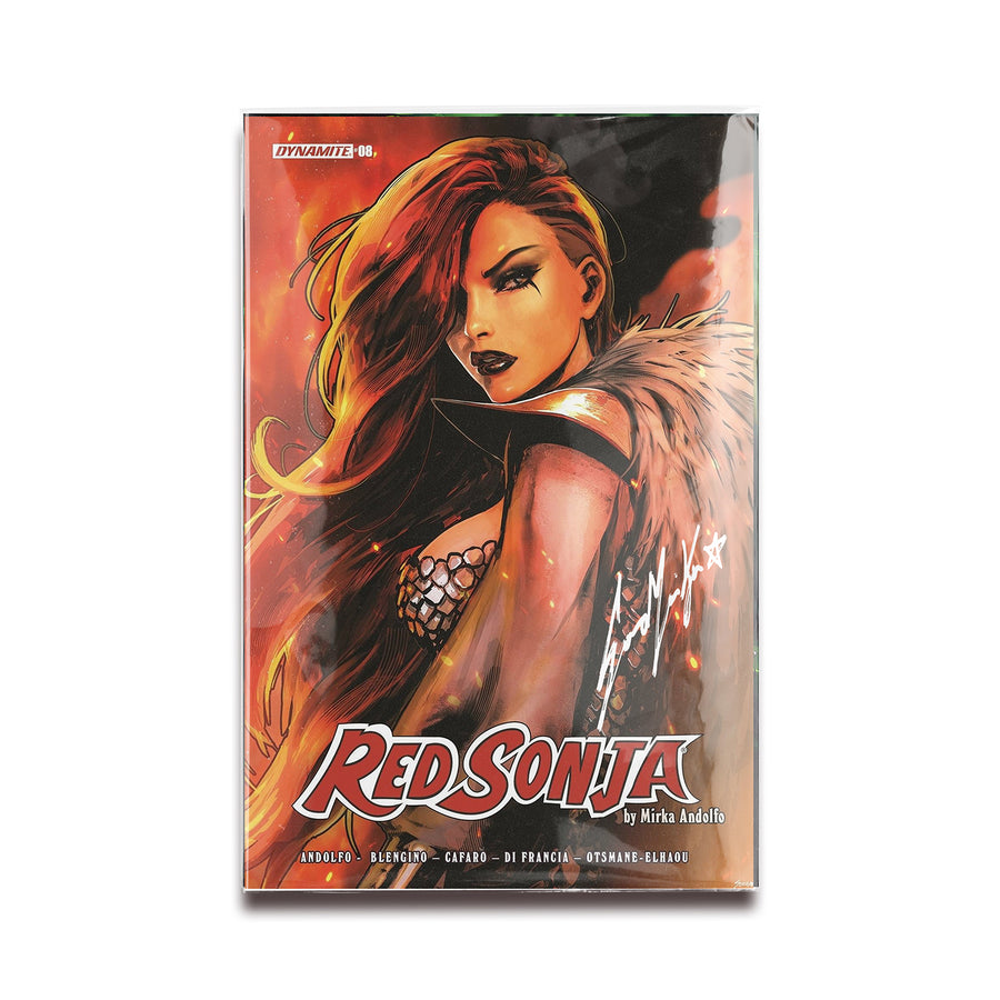 Red Sonja #8 CVR Variant Cover by Sozomaika Dynamite